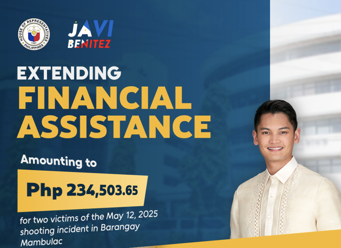 Silay Shooting Incident and Road Accident Victims Receive Financial Assistance