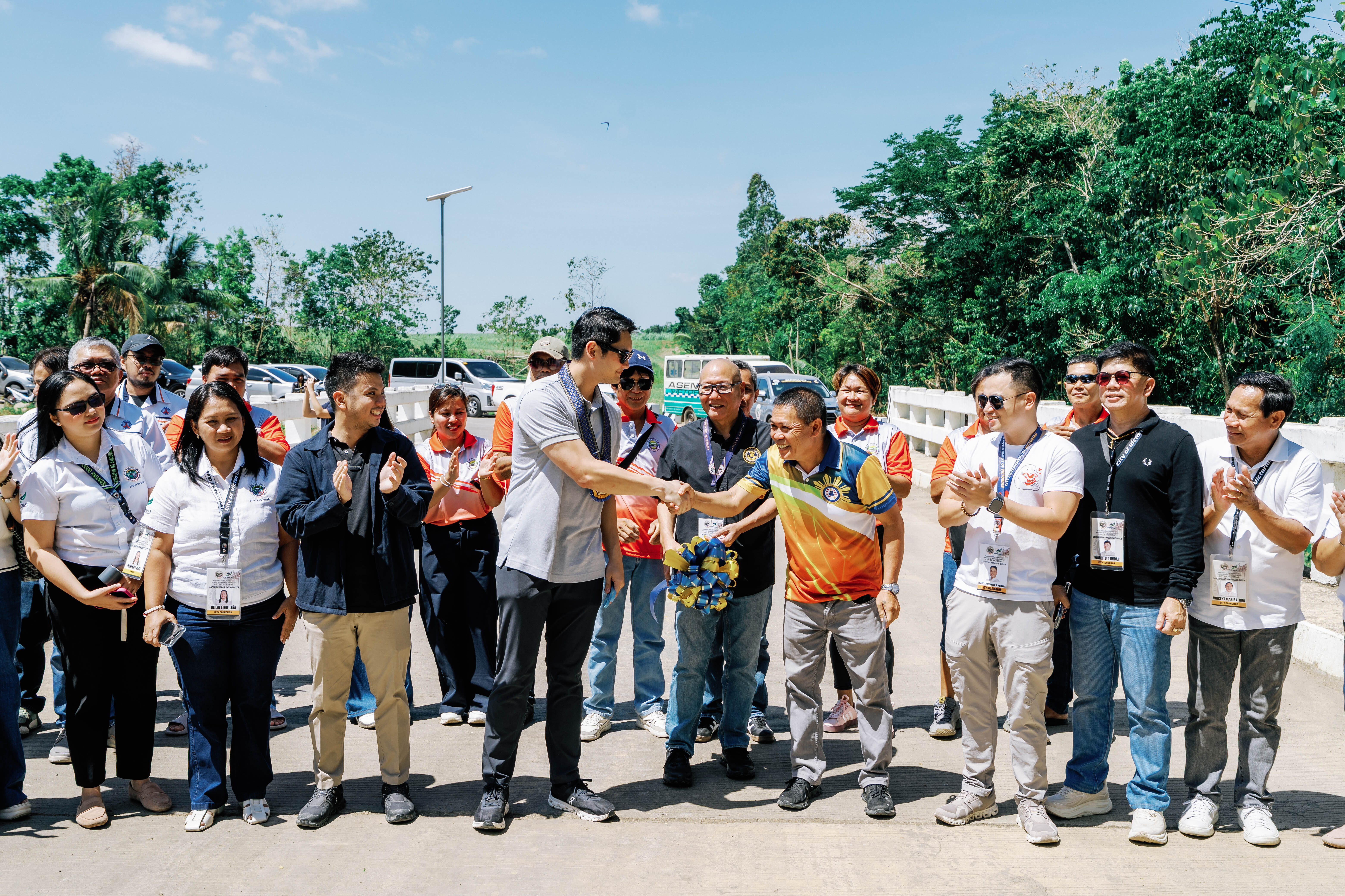 Rep. Javi Benitez Inaugurates 6 Infrastructure Projects in Victorias