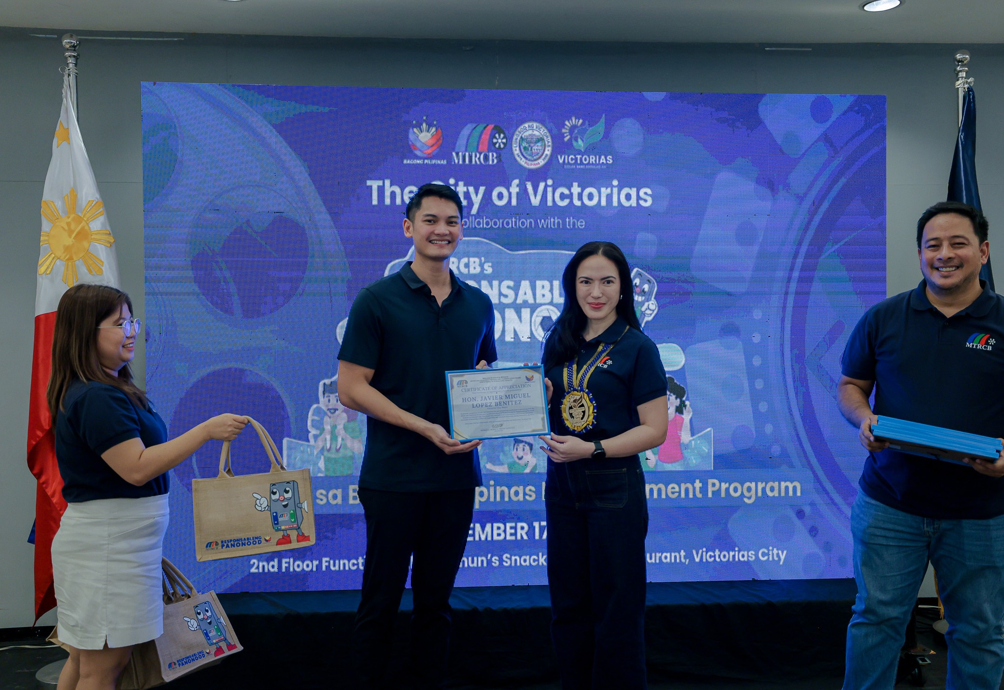 Victorias City, MTRCB Sign MOU to Advocate Responsible Viewership