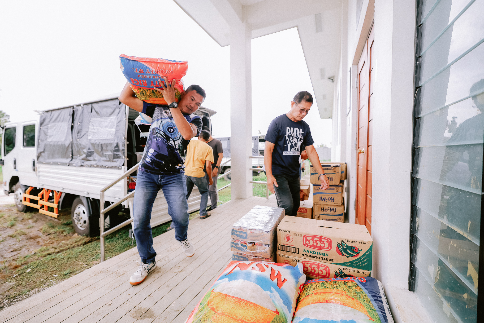 Relief Distribution for Families Affected by Typhoon Tino in the Third District