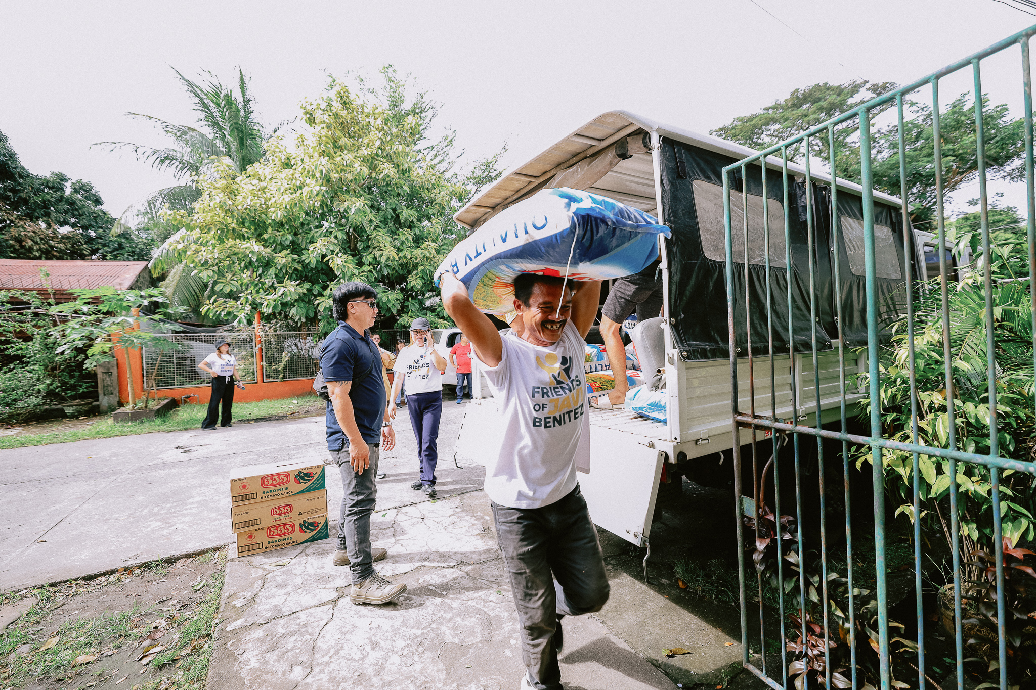 Relief Distribution for Families Affected by Typhoon Tino in the Third District