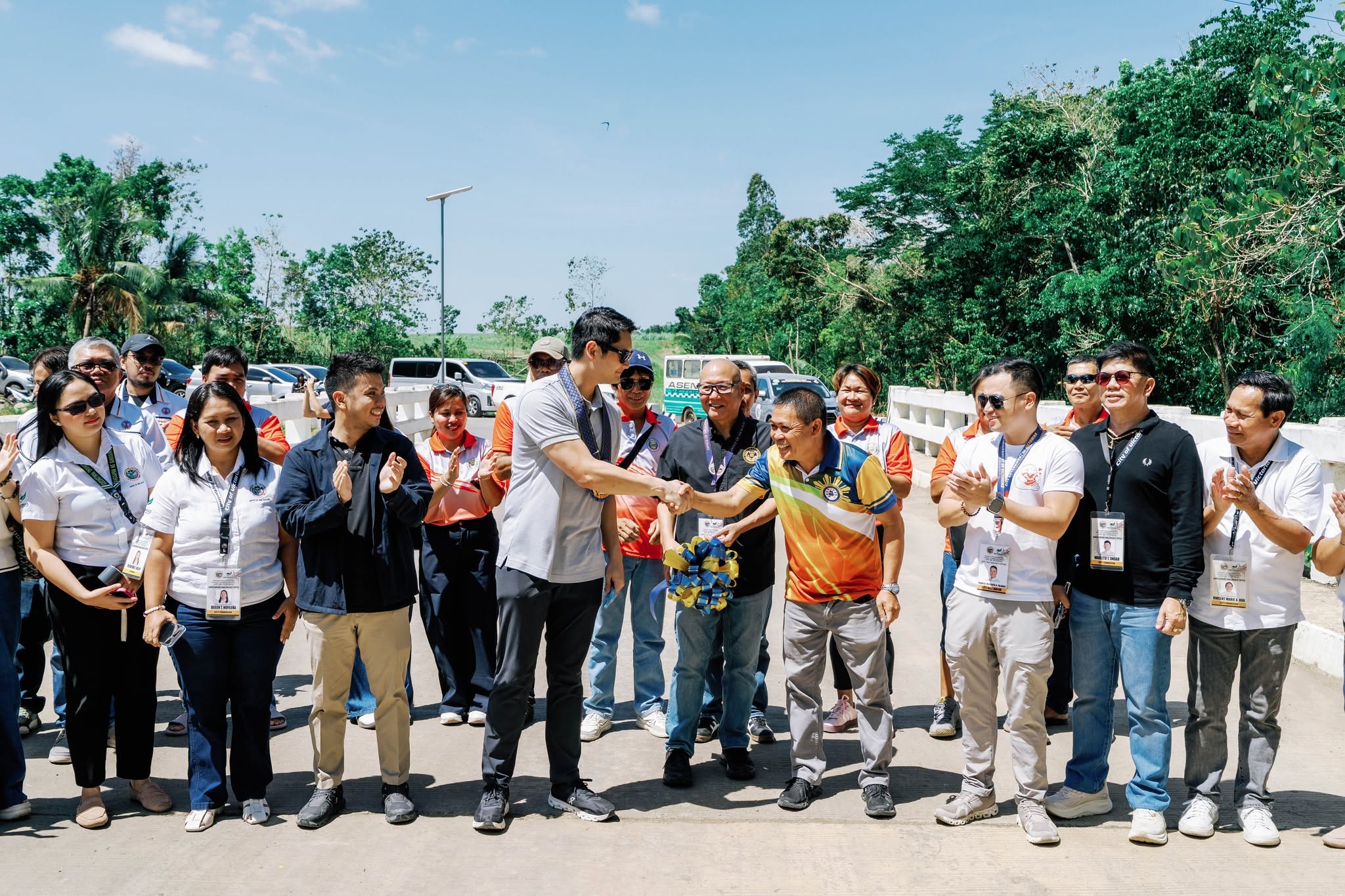 Six Infrastructure Projects Inaugurated in Victorias City