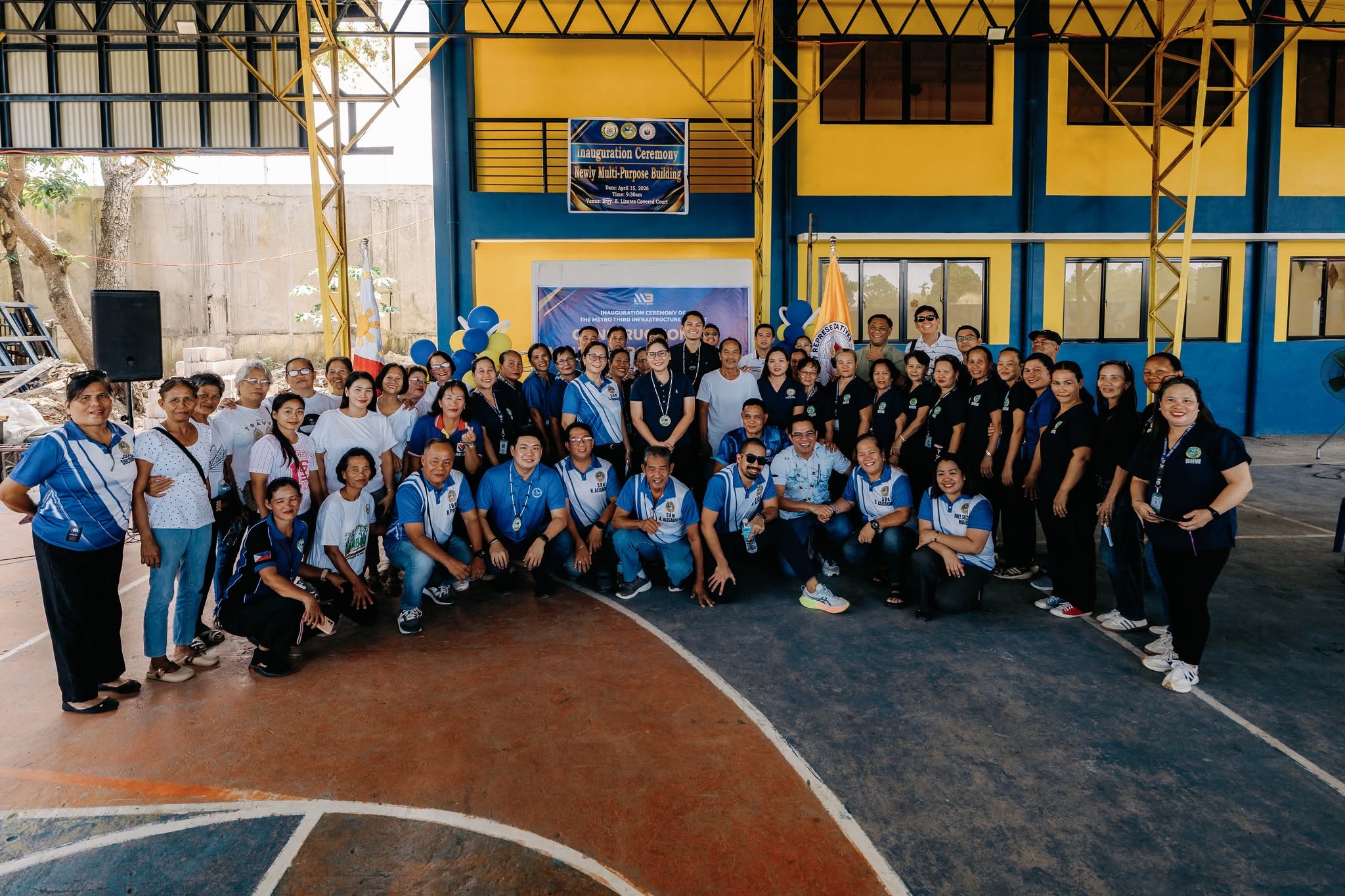 Three Well-equipped Multi-Purpose Buildings Inaugurated in Talisay City
