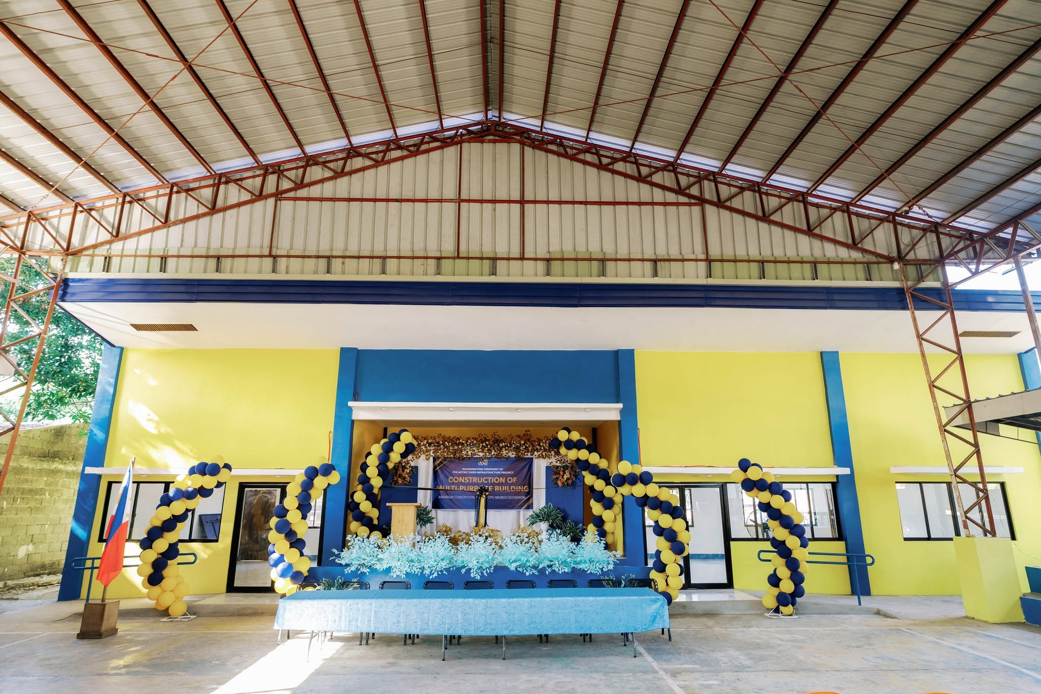 Three Well-equipped Multi-Purpose Buildings Inaugurated in Talisay City