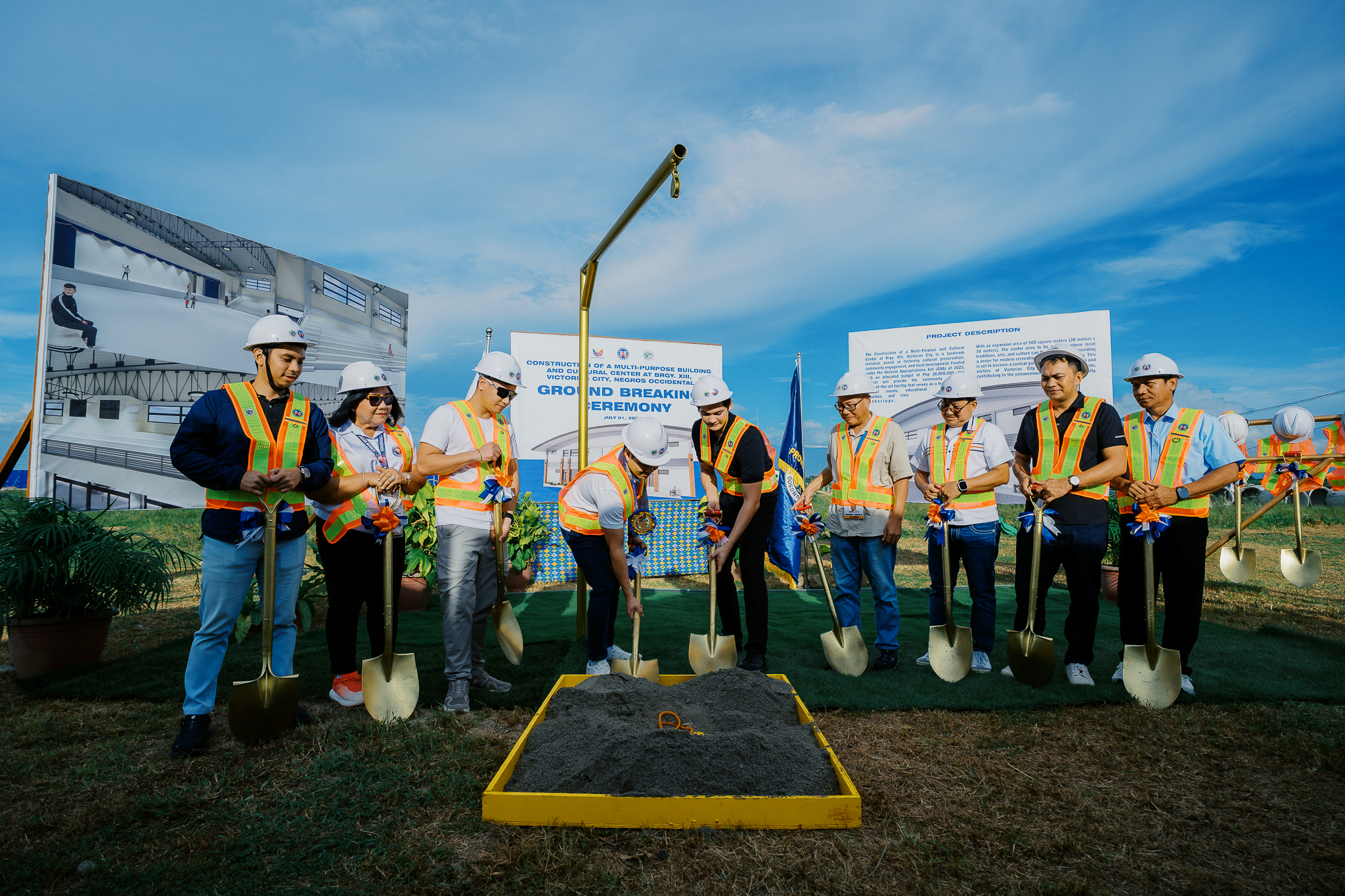 Congressman Javi Benitez Leads Groundreaking of Four Projects